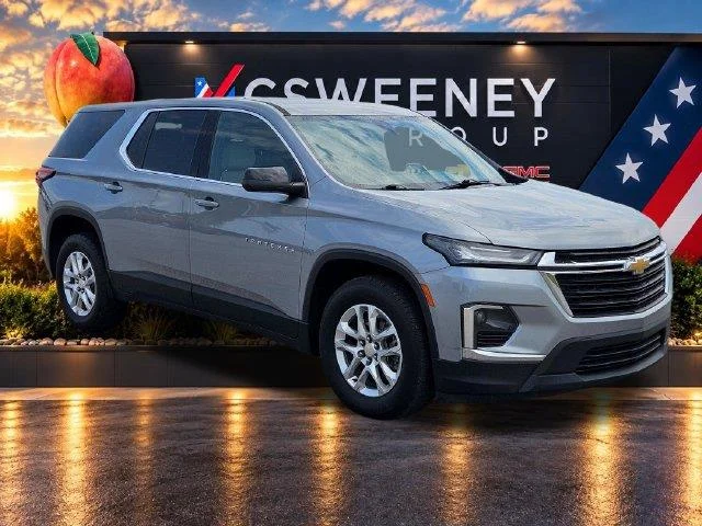 Used 2023 STERLING GRAY METALLIC Chevrolet LS image 7