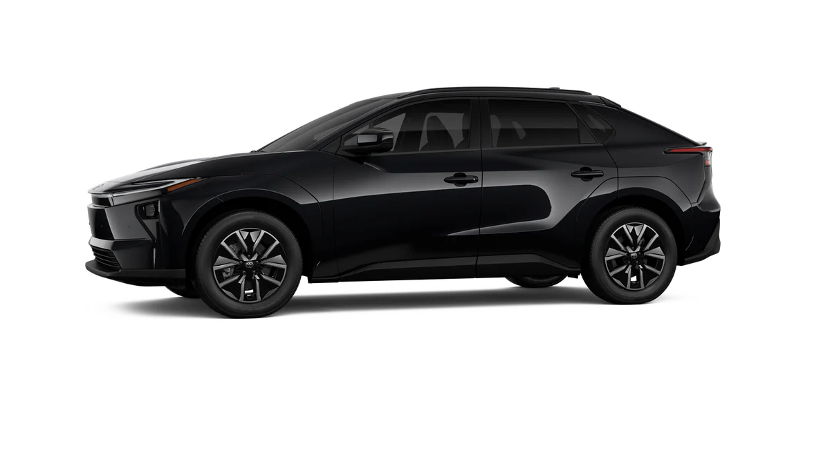 New 2026 Midnight Black Metallic Toyota XLE image 3
