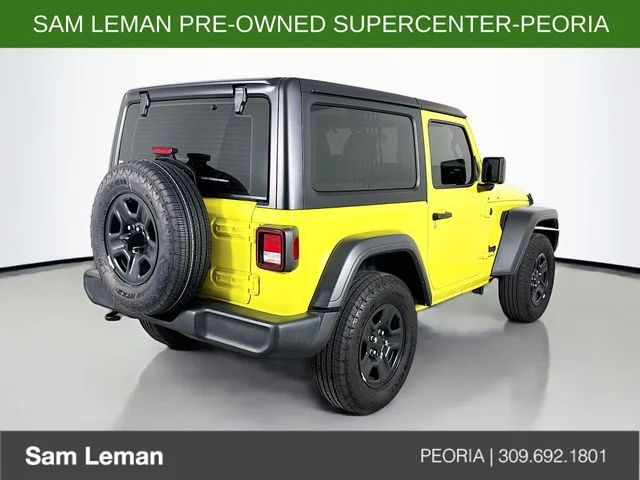 Used 2024 Yellow Jeep Sport image 7