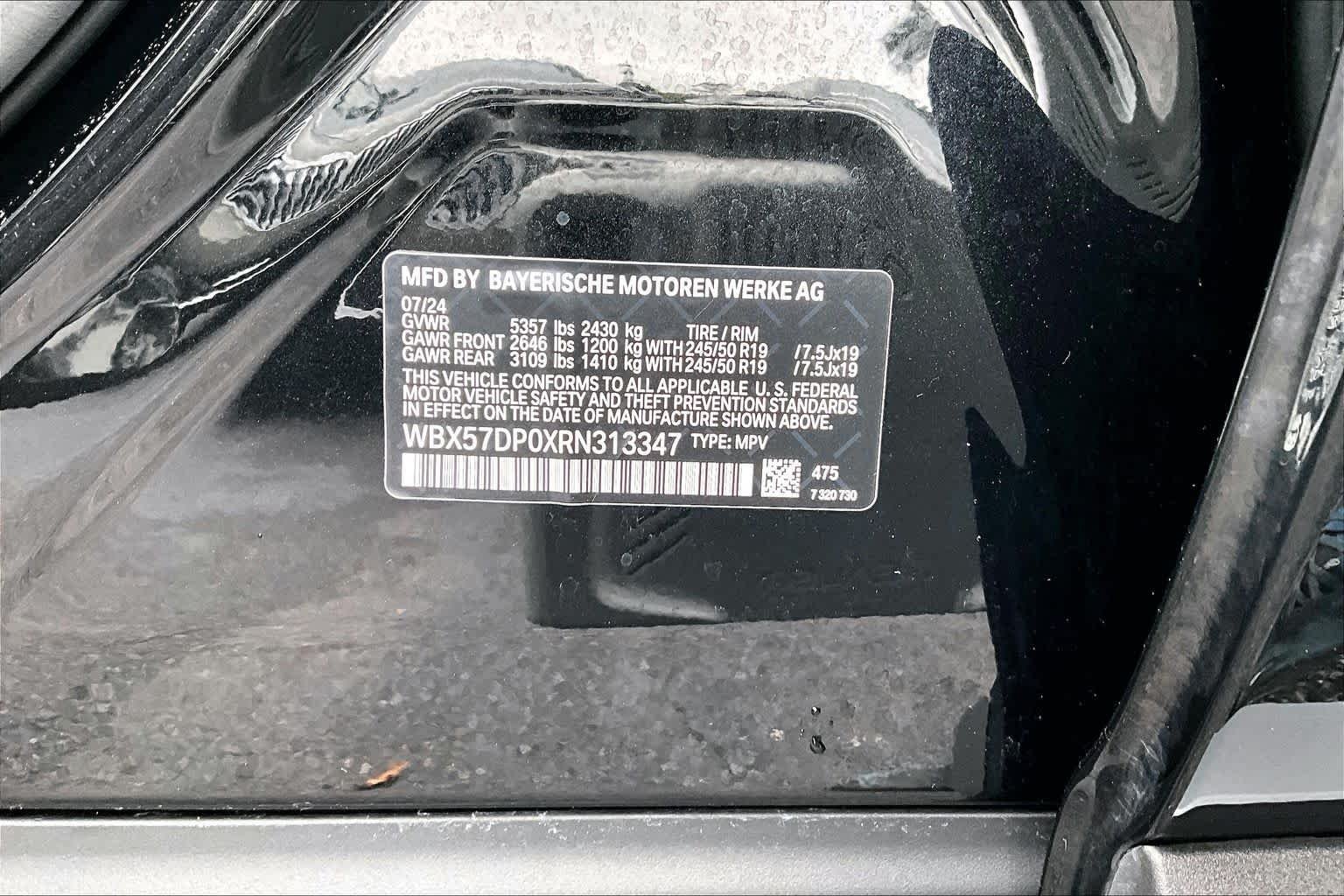 Certified Used 2024 Black Sapphire Metallic BMW xDrive30i image 33