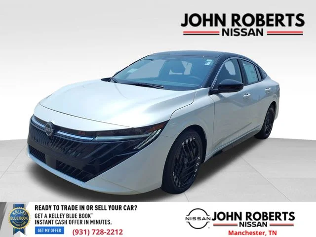 New 2026 Aspen White TriCoat / Super Black Two-tone Nissan SR image 11