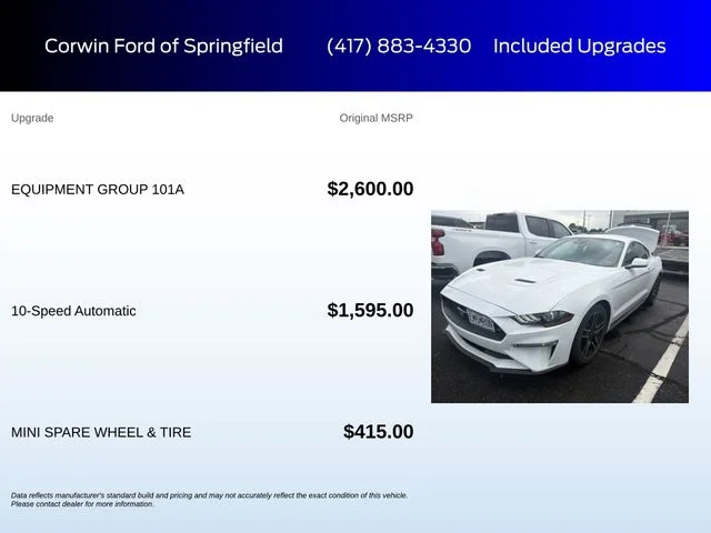 Used 2023 Oxford White Ford EcoBoost image 6