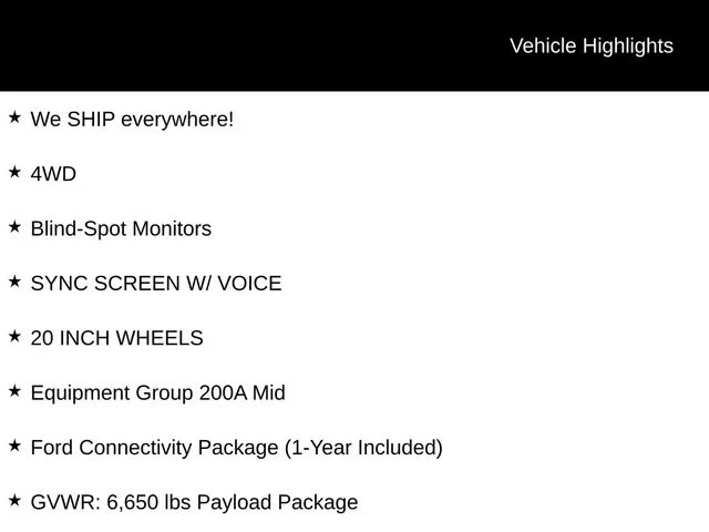 New 2026 Argon Blue Metallic Ford STX® image 3