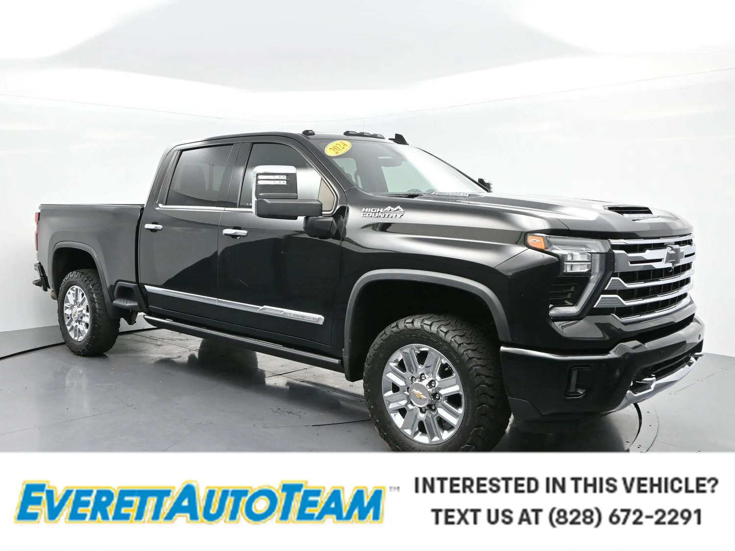 Used 2024 Black Chevrolet High Country image 1