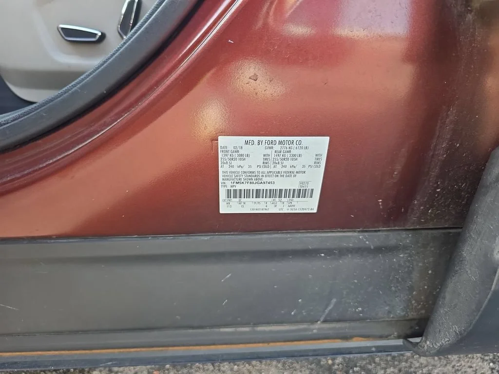 Used 2018 Red Ford Limited image 40