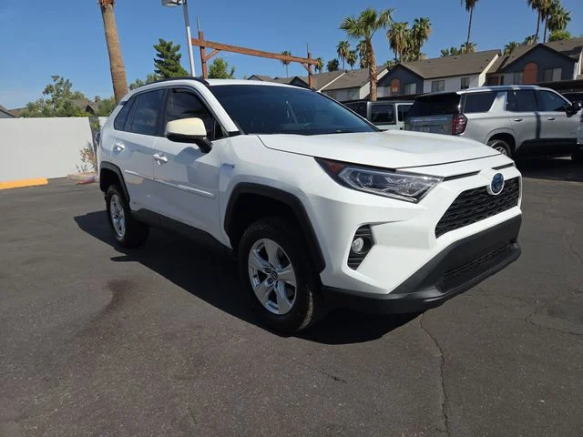Used 2021 White Toyota XLE image 1