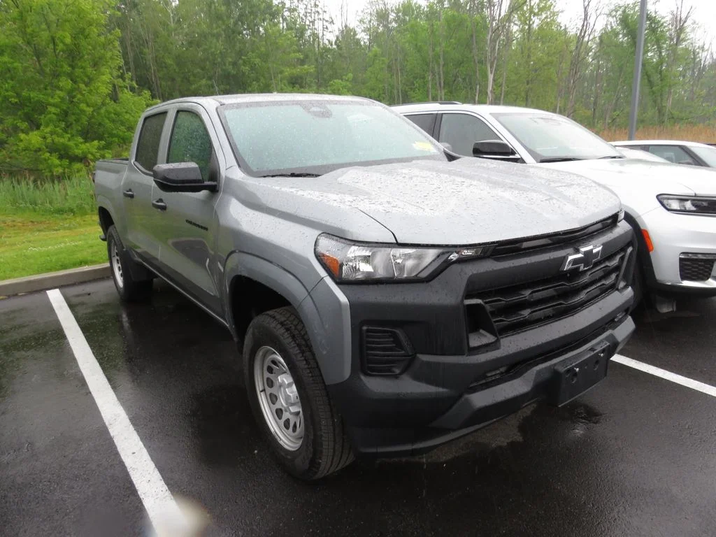Used 2024 Gray Chevrolet Work Truck image 2