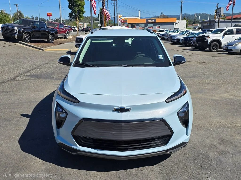Used 2022 ICE BLUE METALLIC Chevrolet LT image 2
