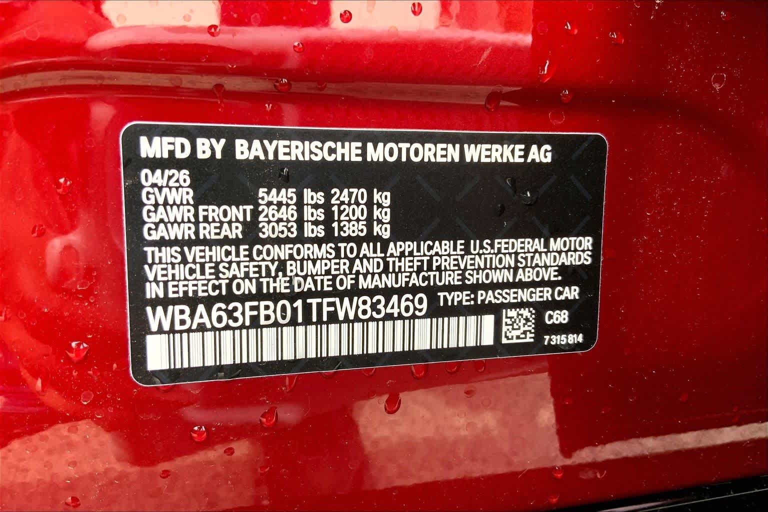 New 2026 Vegas Red Metallic BMW M440i xDrive image 18