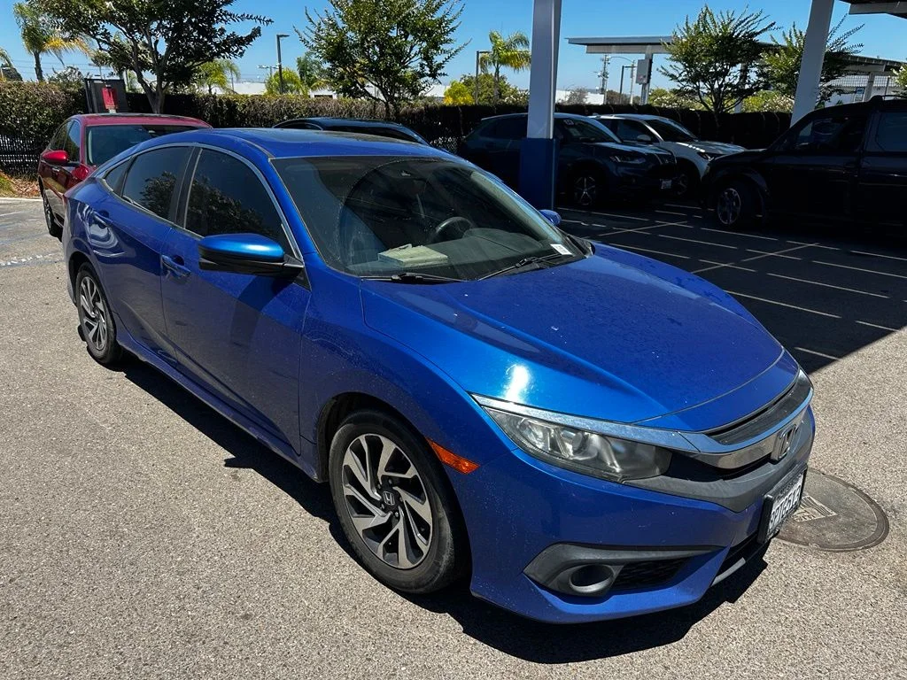 Used 2016 Blue Honda EX image 10