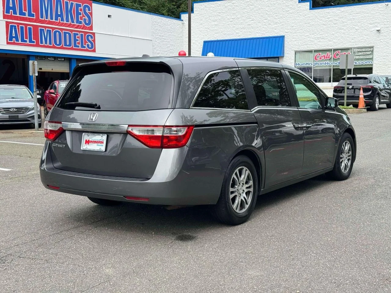 Used 2012 Polished Metal Metallic Honda EX-L image 8