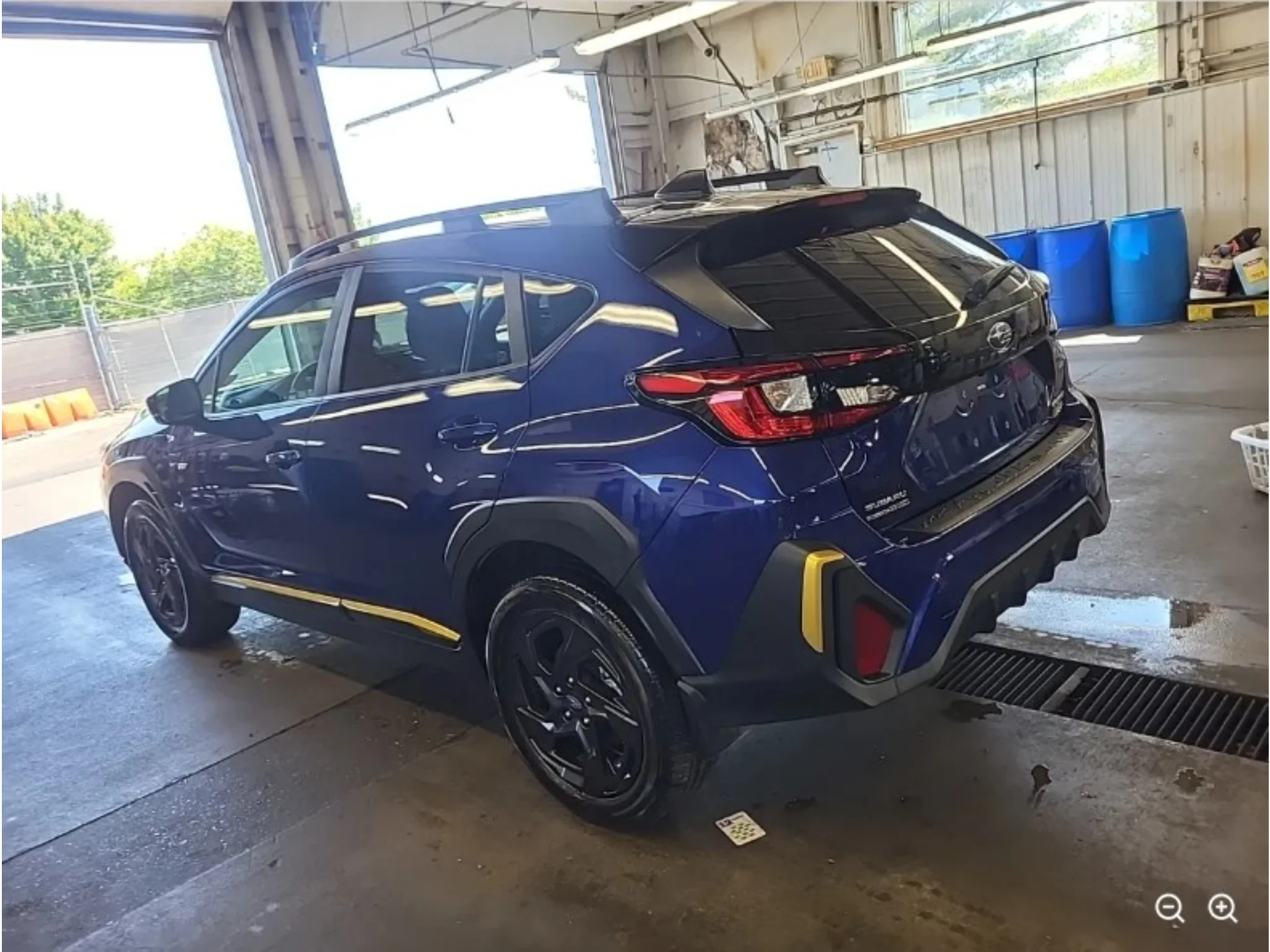 Used 2024 Sapphire Blue Pearl Subaru Sport image 2