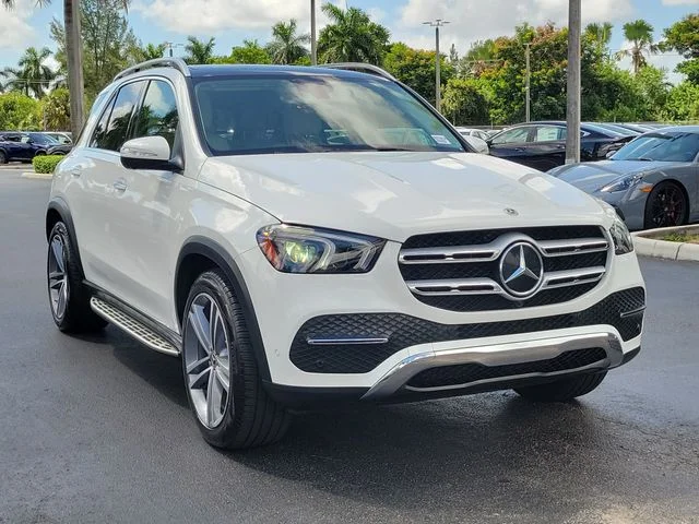 Used 2022 White Mercedes-Benz GLE 350 image 3