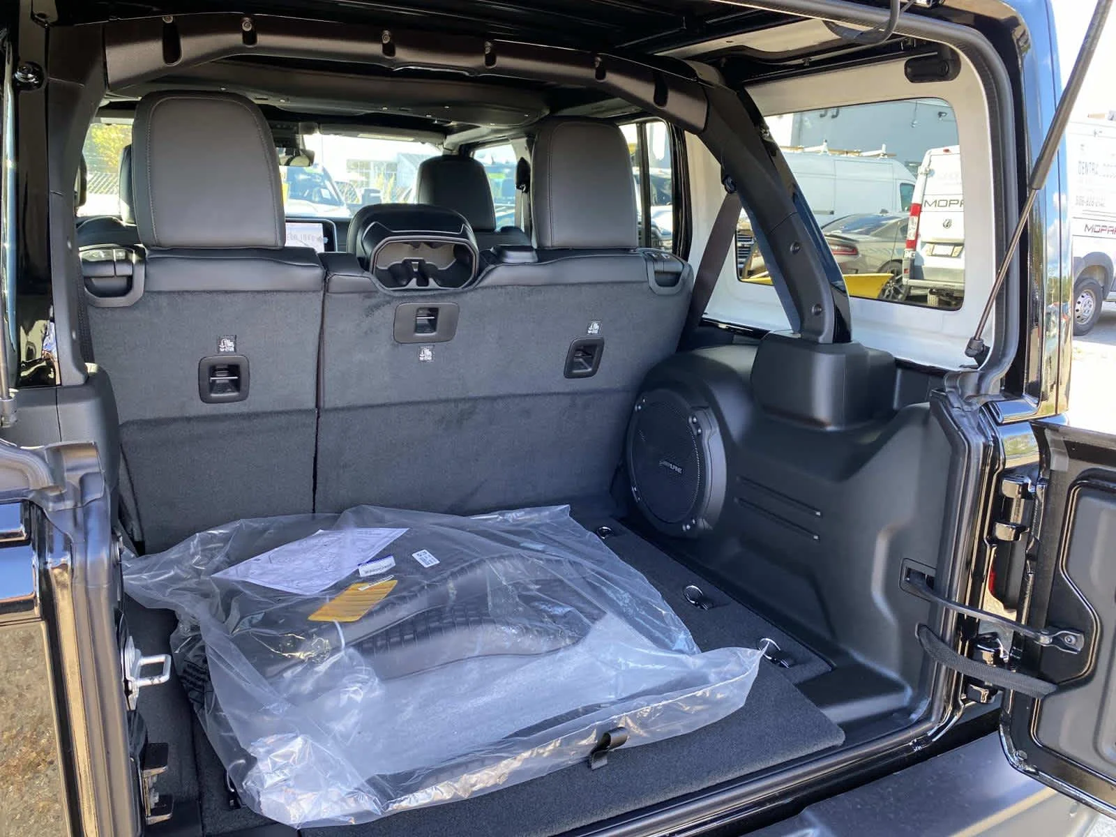 New 2027 Black Clearcoat Jeep Sahara image 5