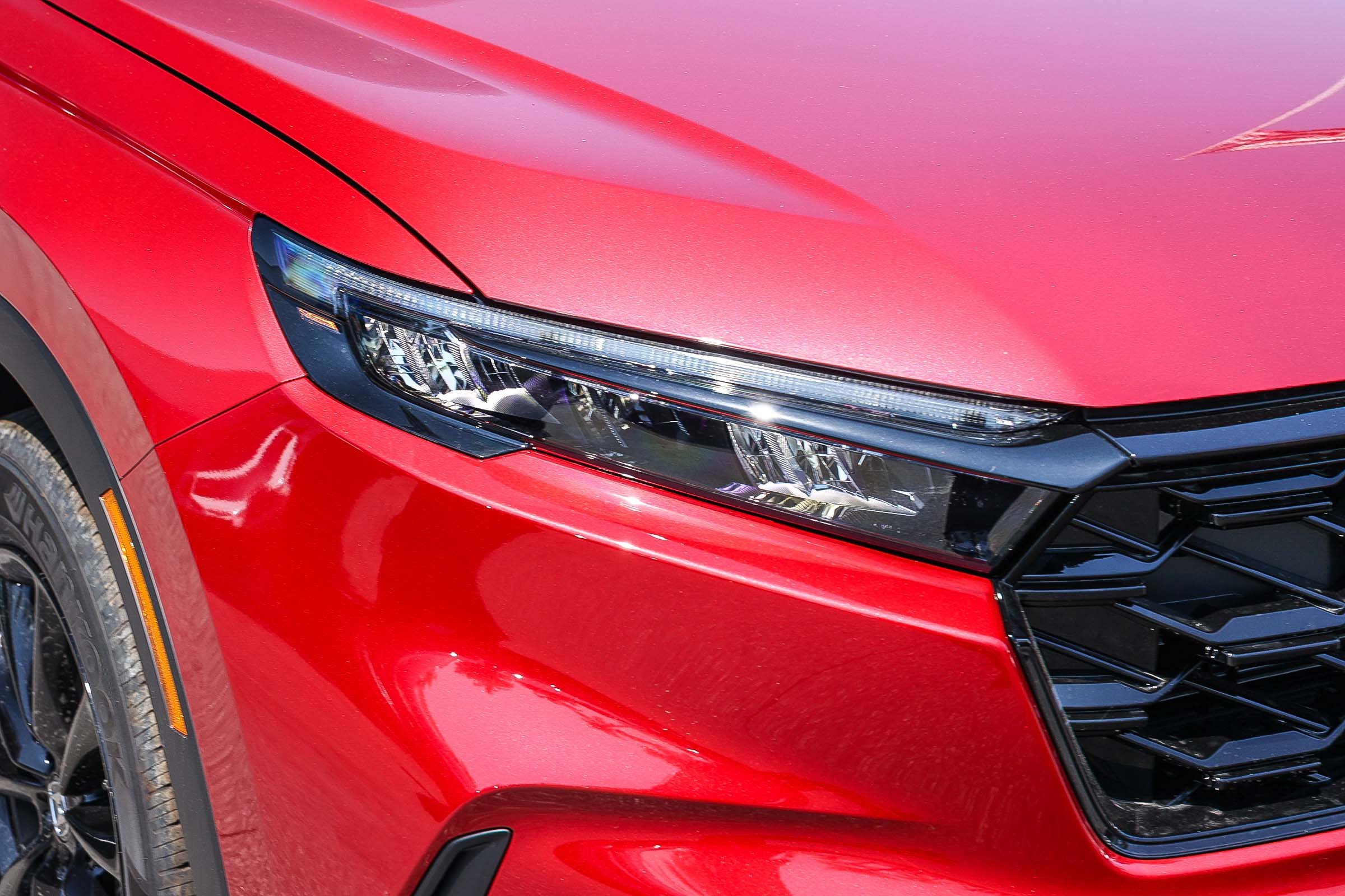 New 2027 Radiant Red Metallic Honda Sport FWD image 12