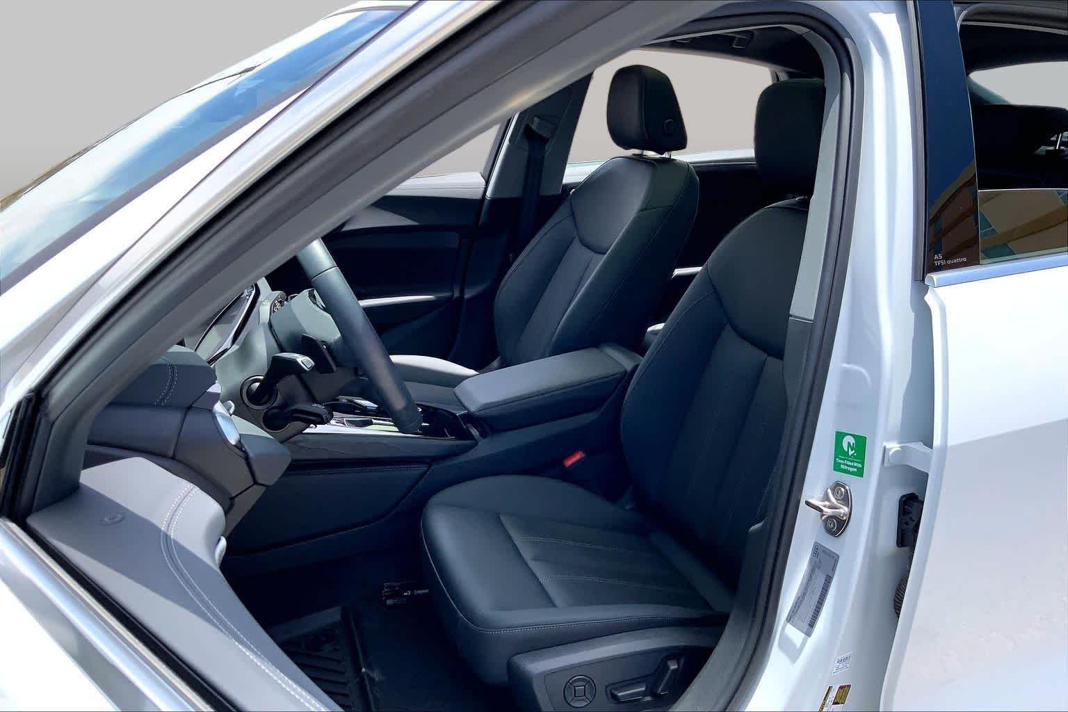 Used 2025 Glacier White Metallic Audi Premium image 8