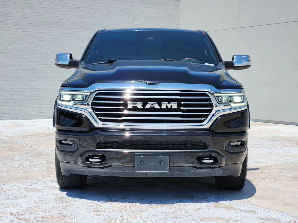 Used 2022 Diamond Black Crystal Pearlcoat Ram Longhorn image 3
