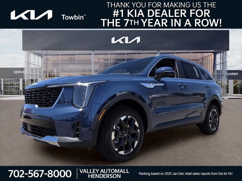 Midnight Lake Blue 2026 Kia Sorento SUV / Crossover All-Wheel Drive 