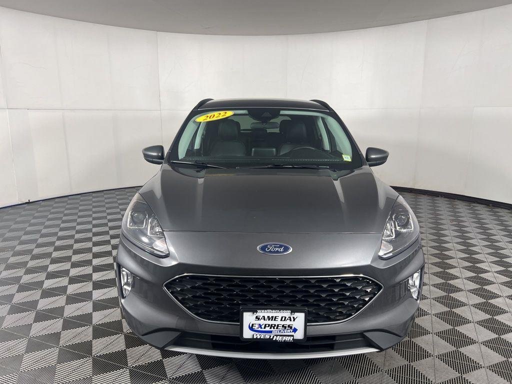 Used 2022 Gray Metallic Ford SEL image 12