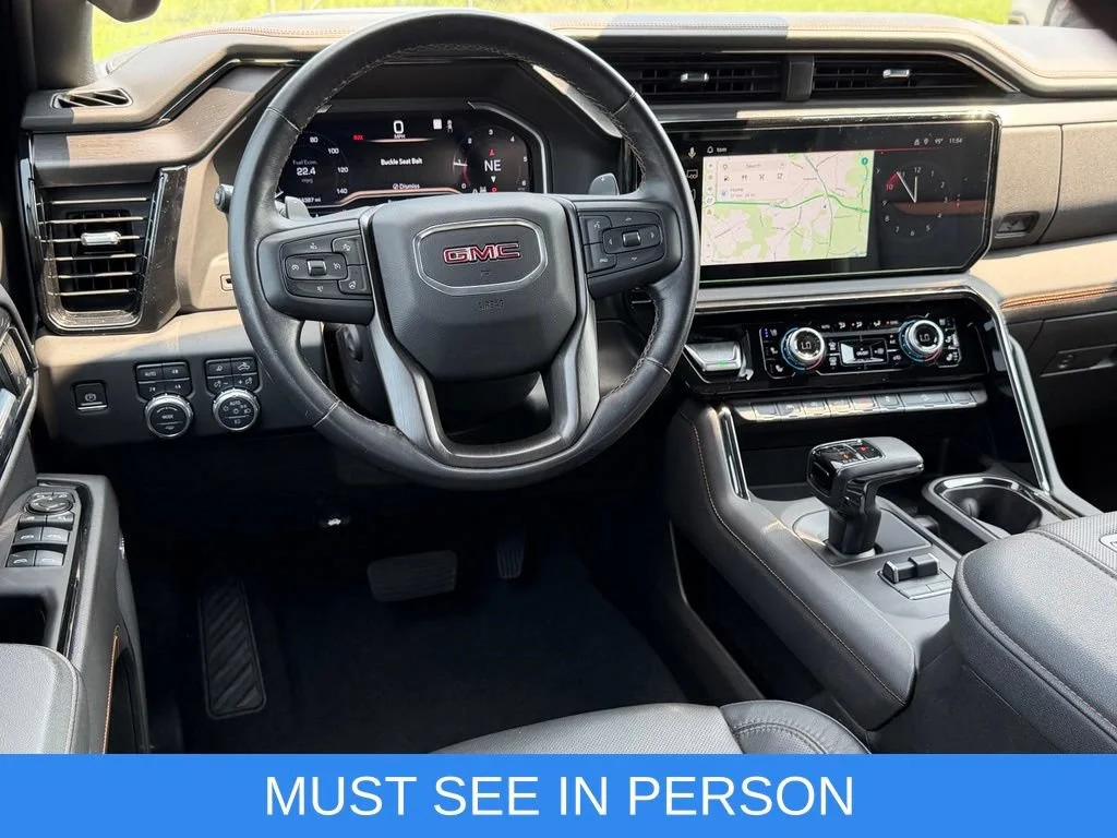 Used 2022 DYNAMIC BLUE METALLIC GMC AT4 image 6