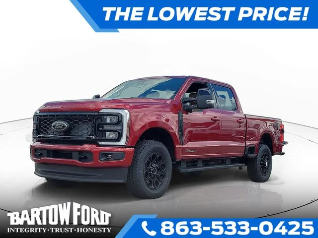New 2026 Ruby Red Metallic Ford Lariat image 1