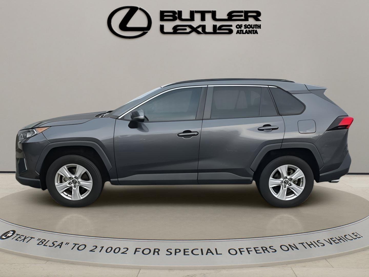 Used 2020 Magnetic Gray Metallic Toyota XLE image 1