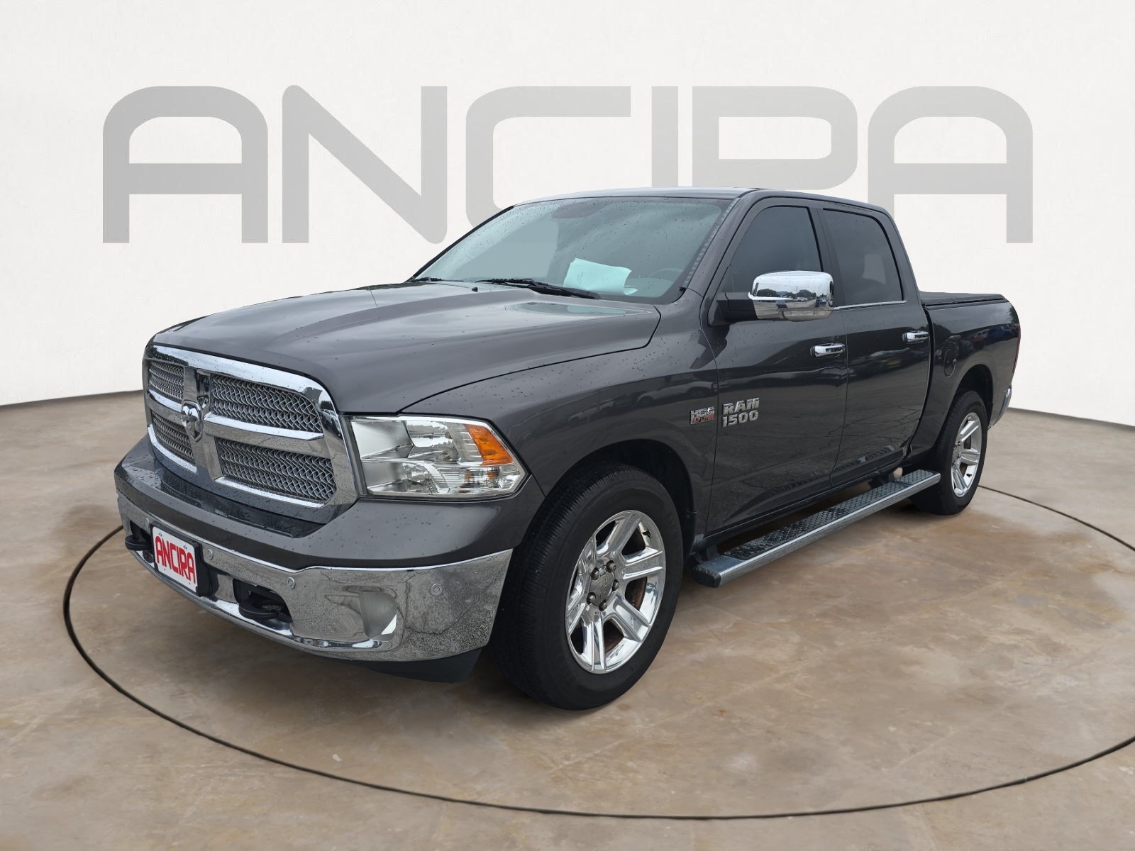 Used 2017 Granite Crystal Metallic Clearcoat Ram Lone Star Silver image 6