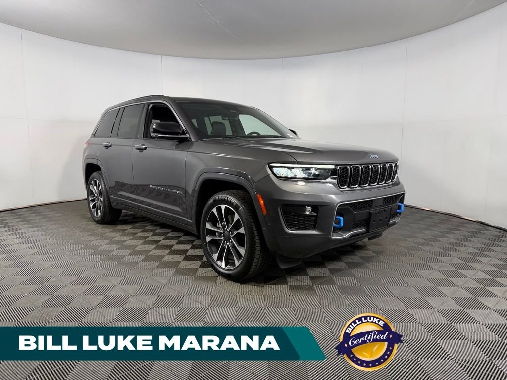 Certified Used 2022 Gray Jeep Overland 4xe image 1