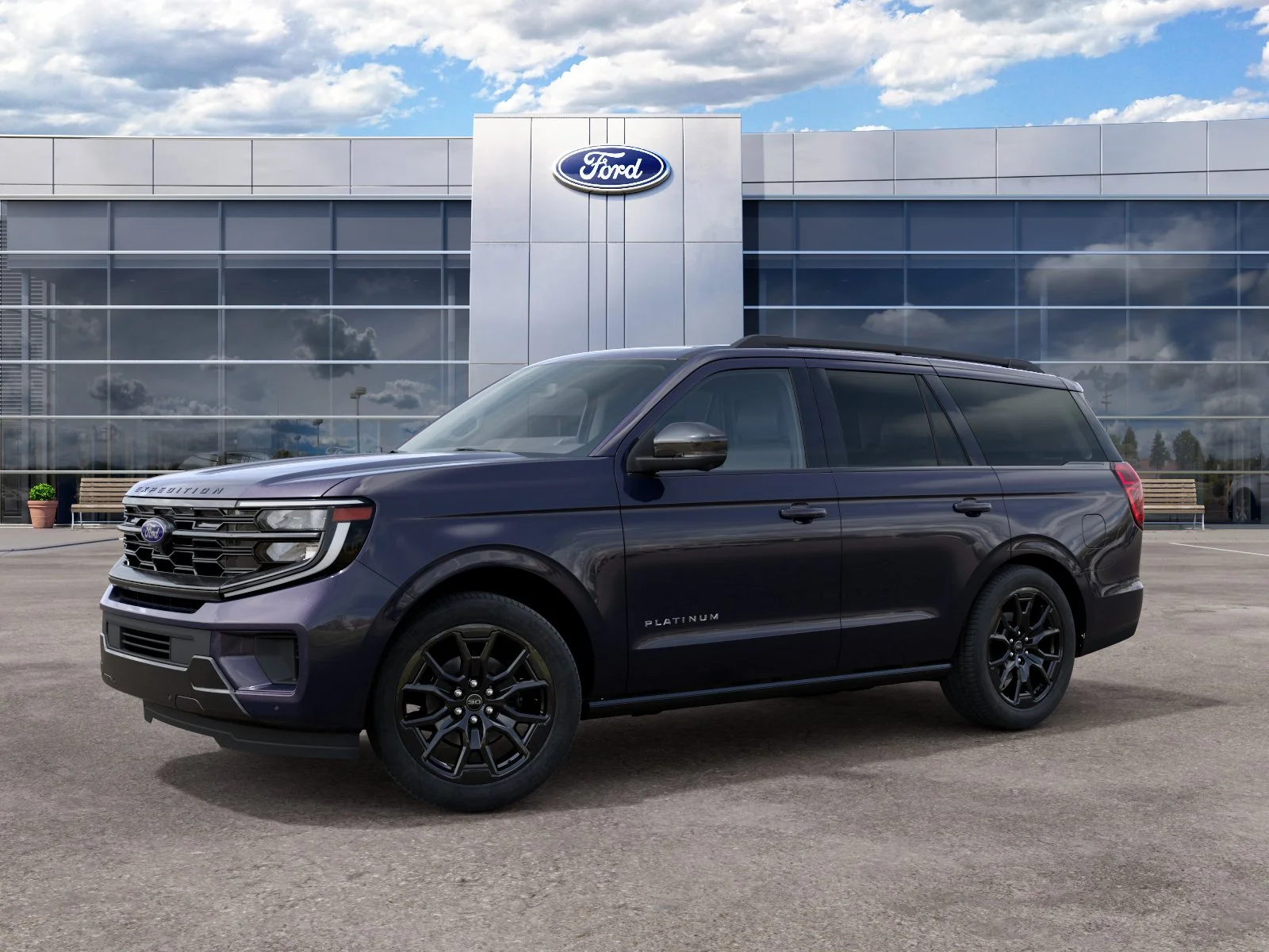 New 2027 Blue Ember Metallic Ford Platinum image 36