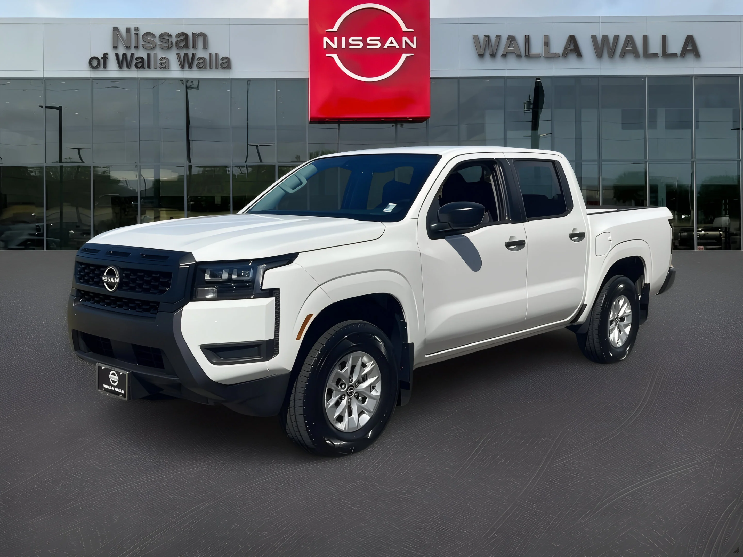 New 2026 Glacier White Nissan Crew Cab S image 3