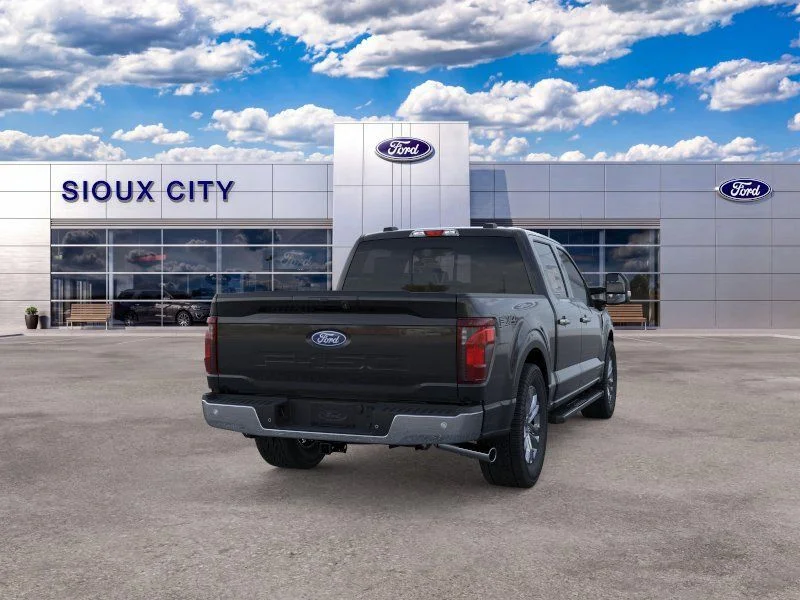 New 2025 Agate Black Metallic Ford XLT image 8