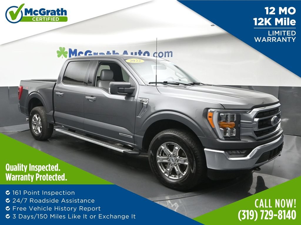 Used 2022 Gray Ford XLT image 1