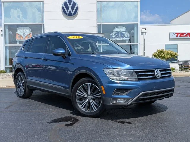 Used 2018 Blue Volkswagen 2.0T SEL image 1