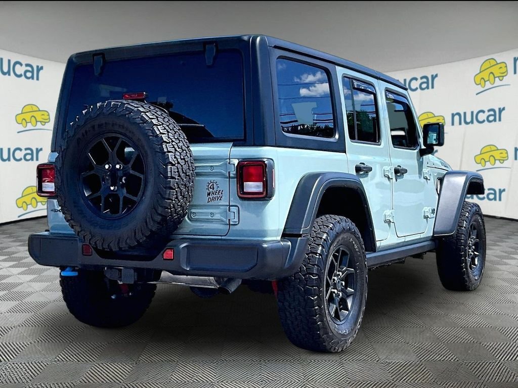 Used 2024 Gray Jeep Willys 4xe image 6