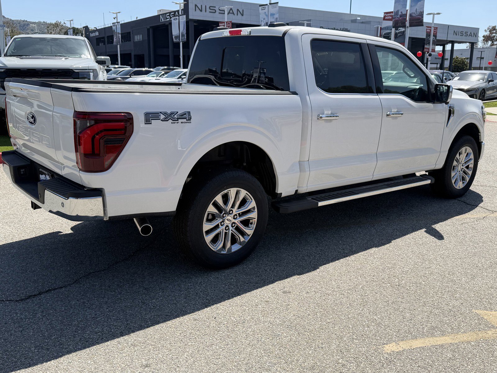 New 2025 Star White Metallic Tri-Coat Ford Lariat® image 6