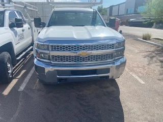 Used 2019 White Chevrolet Work Truck image 2