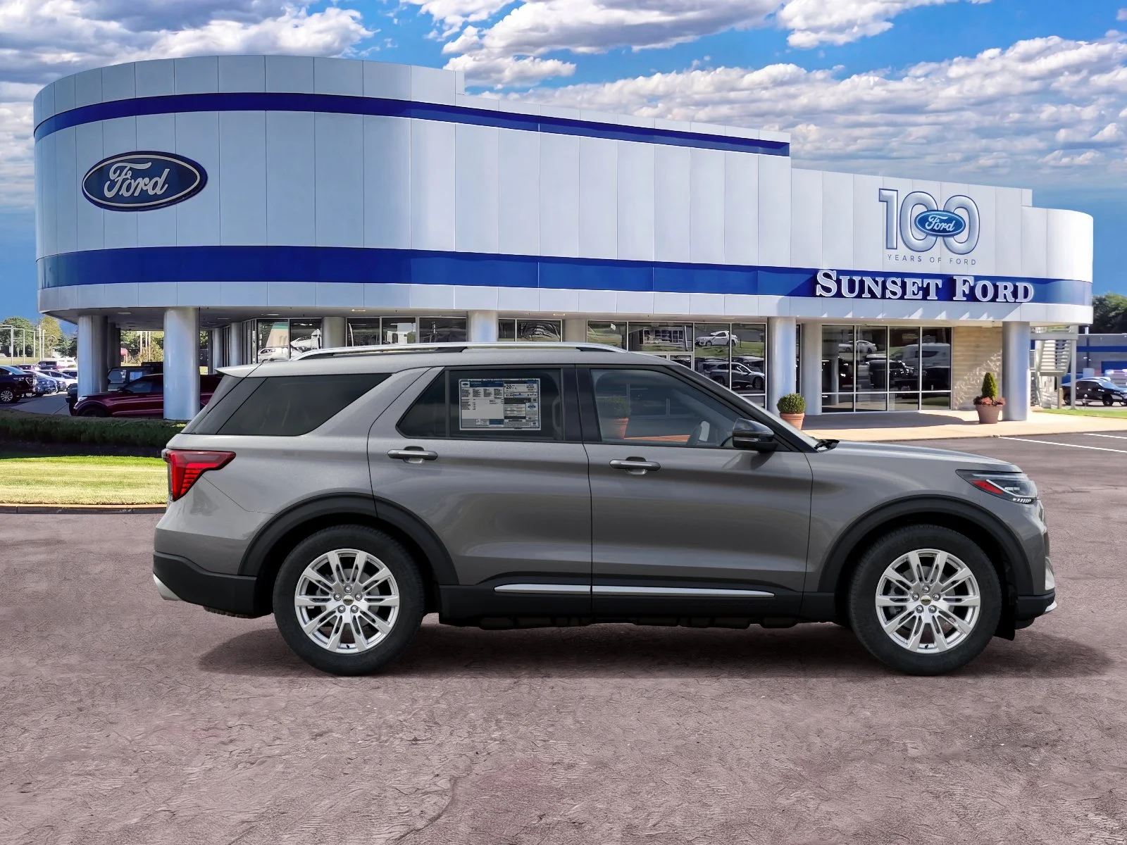 New 2027 Carbonized Gray Metallic Ford Platinum® image 5