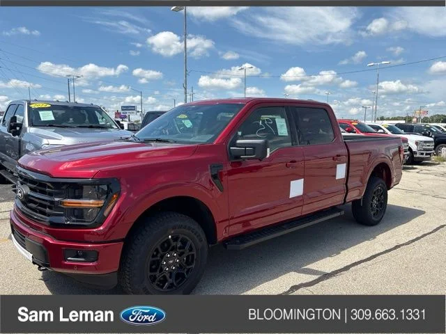 New 2026 Ruby Red Metallic Tinted Clearcoat Ford XLT image 1