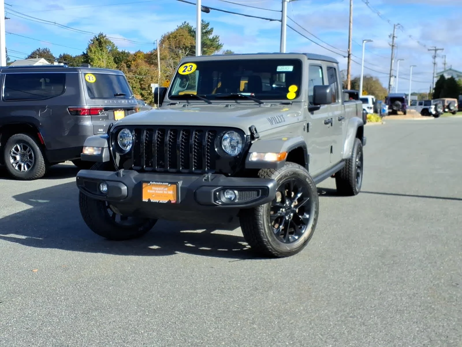 Certified Used 2023 Sting-Gray Clearcoat Jeep Willys image 2