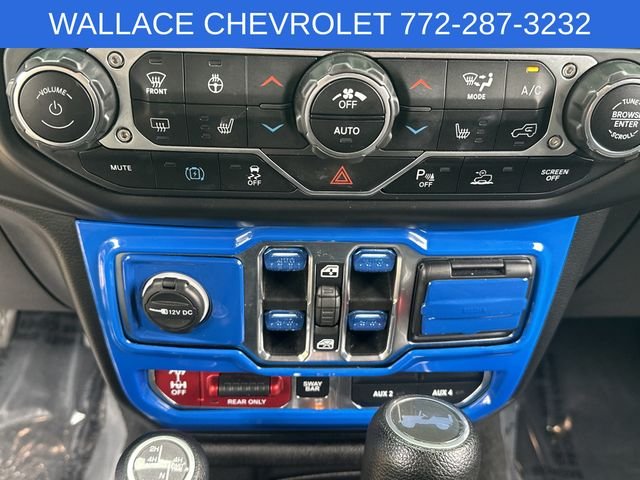 Used 2022 Blue Jeep Unlimited Rubicon 4xe image 23