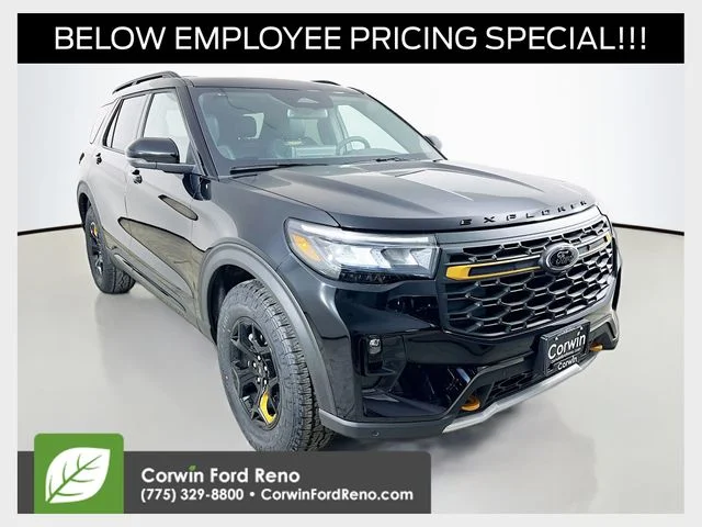 New 2026 Agate Black Metallic Ford Tremor image 1