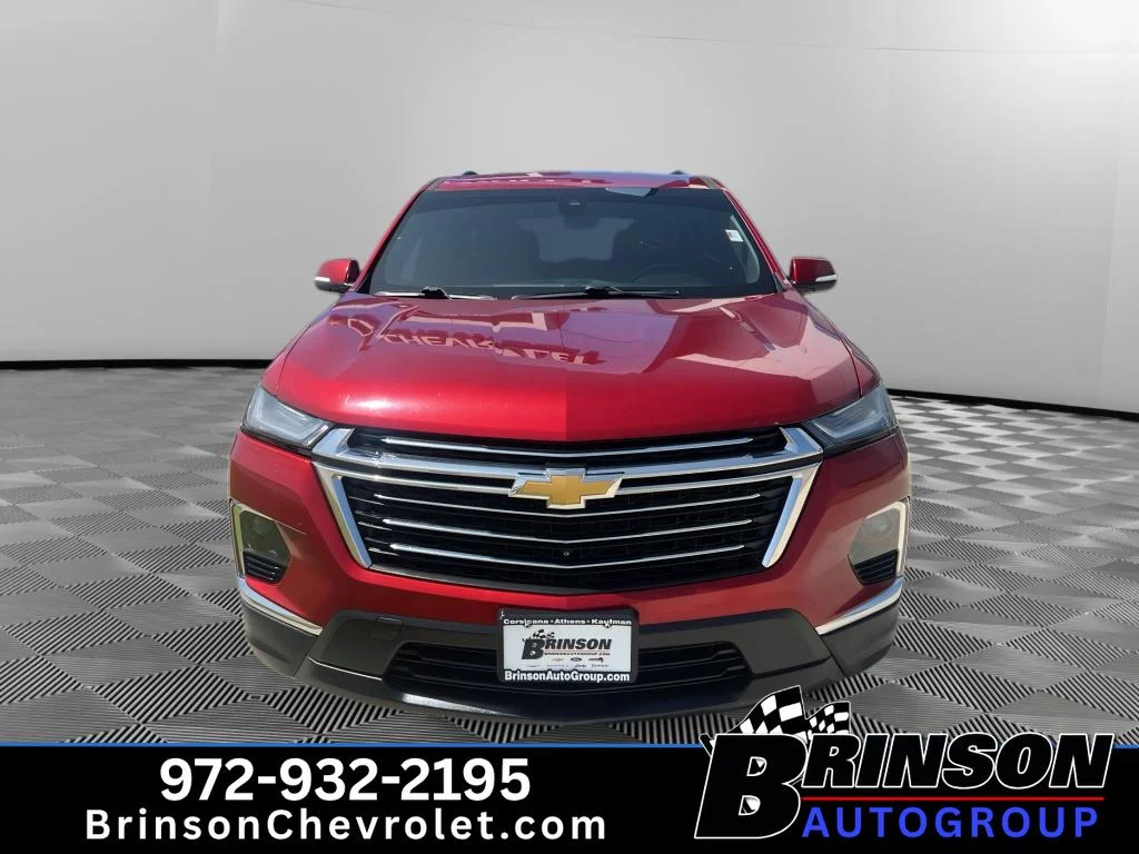 Used 2023 Radiant Red Tintcoat Chevrolet LT Leather image 2