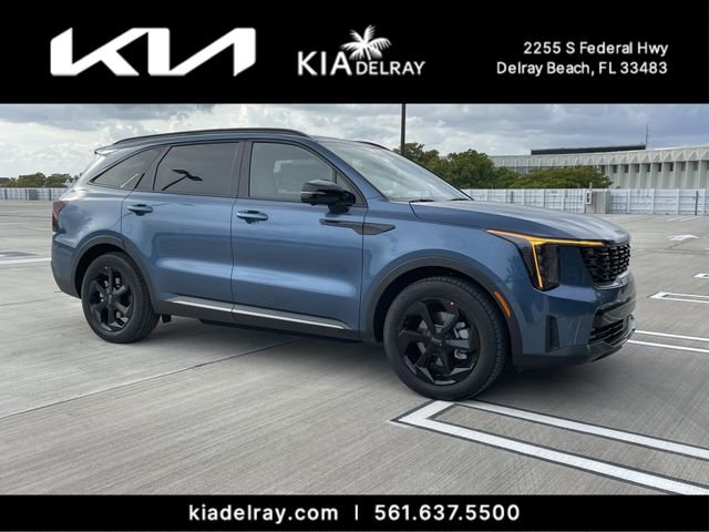 New 2026 Mineral Blue Kia X-Line SX Prestige AWD image 1