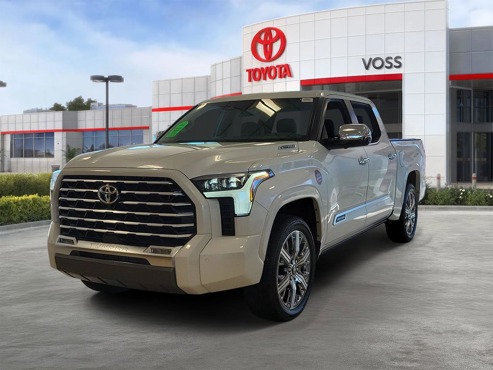 New 2026 Wind Chill Pearl Toyota Capstone CrewMax 6.4