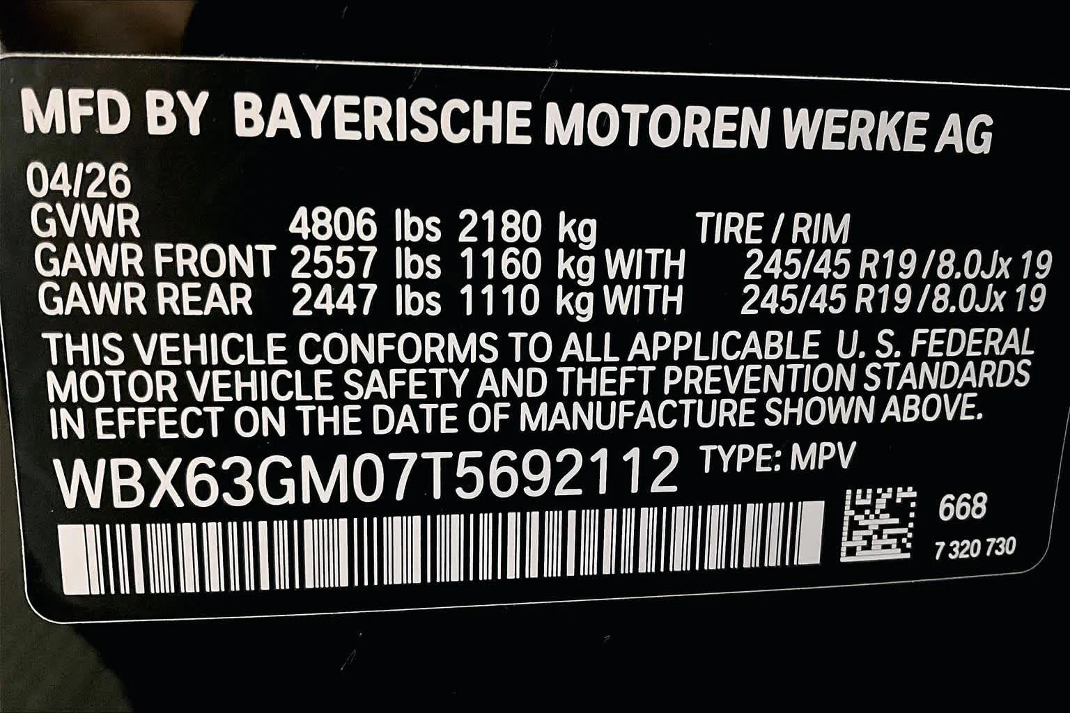 New 2026 Jet Black BMW xDrive28i image 12
