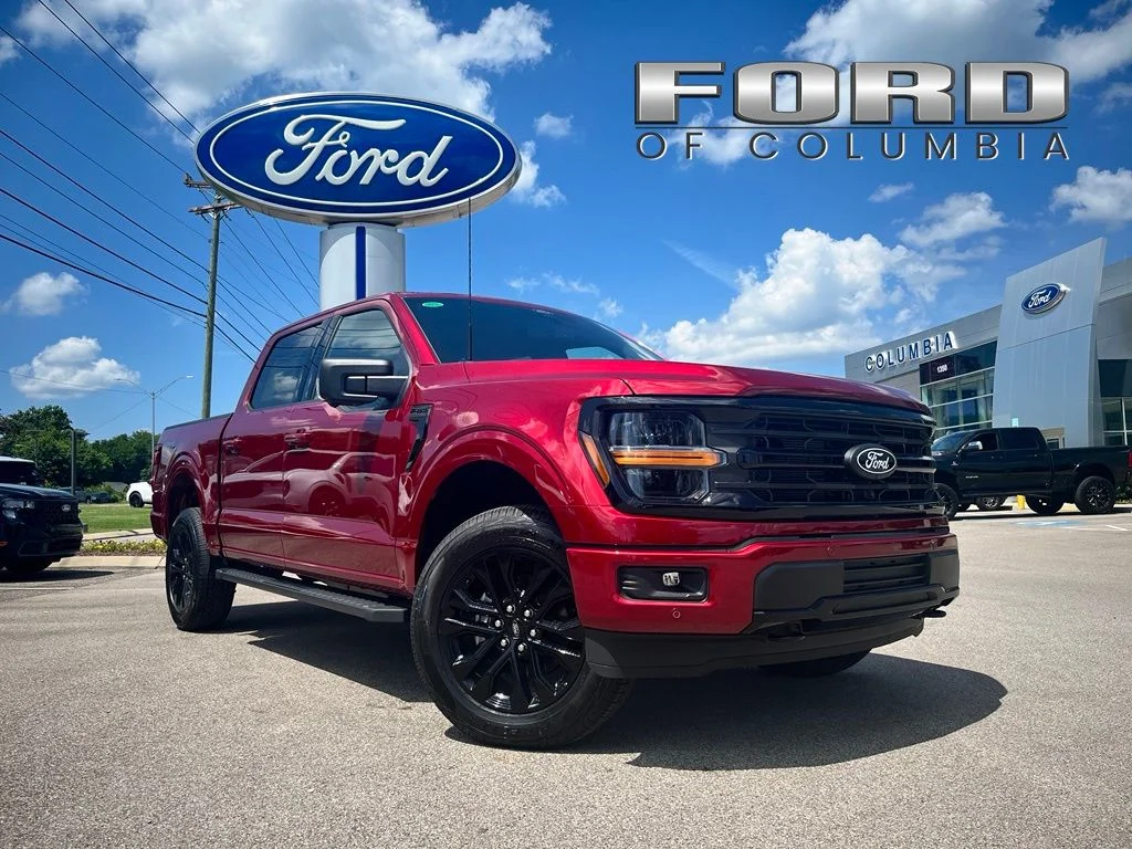 New 2026 Red Ford XLT image 1