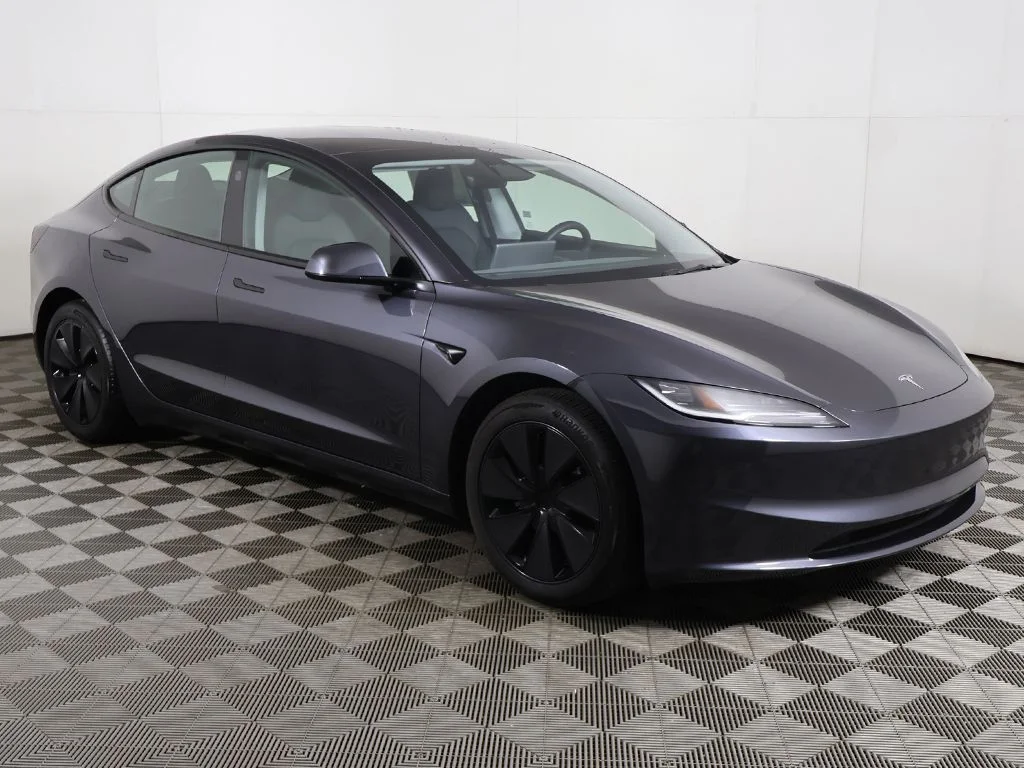 Used 2024 Gray Tesla Base image 2