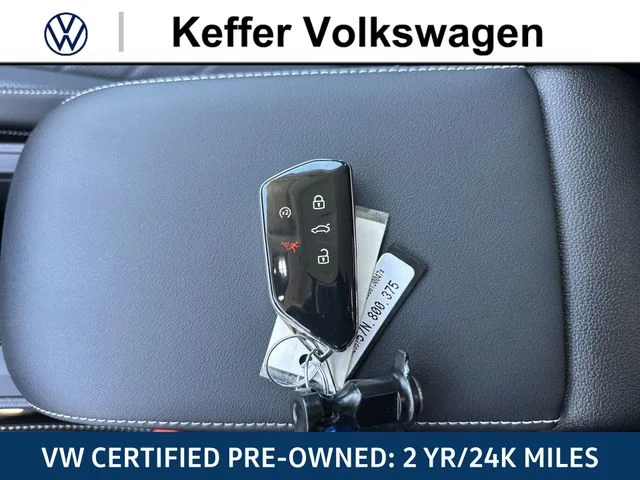 Certified Used 2025 White Volkswagen 2.0T SE image 39