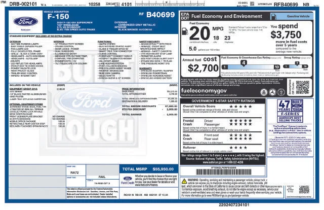 Used 2024 Gray Metallic Ford STX image 17
