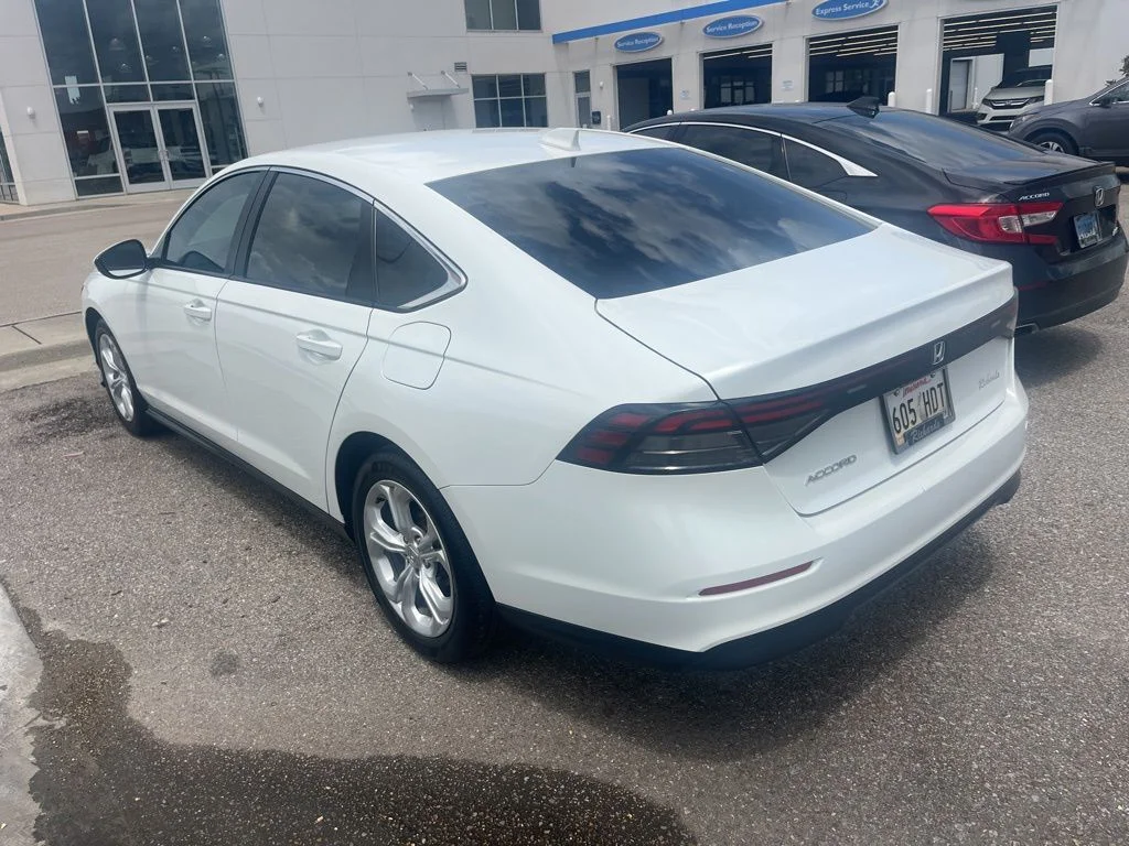 Certified Used 2024 Platinum White Pearl Honda LX image 5